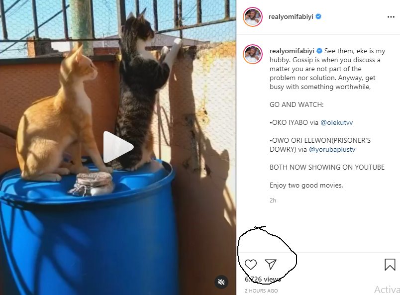 Actor Yomi Fabiyi turns off his Instagram