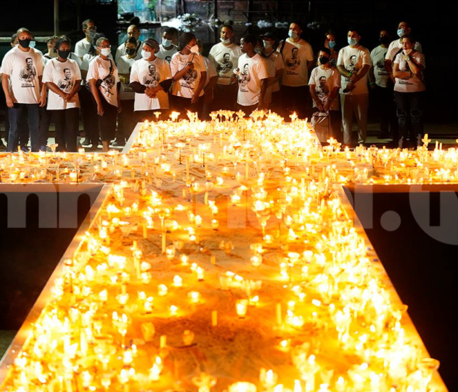 T.B, Joshua?s wife leads candlelight procession for the late televangelist (photos)