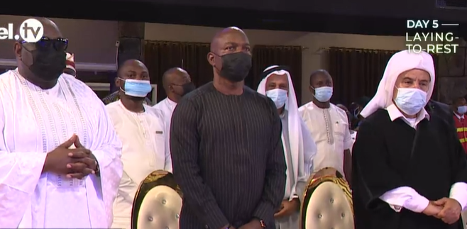 First photos from the funeral service of late Prophet T.B Joshua