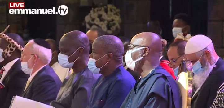 First photos from the funeral service of late Prophet T.B Joshua