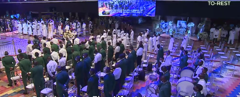 First photos from the funeral service of late Prophet T.B Joshua