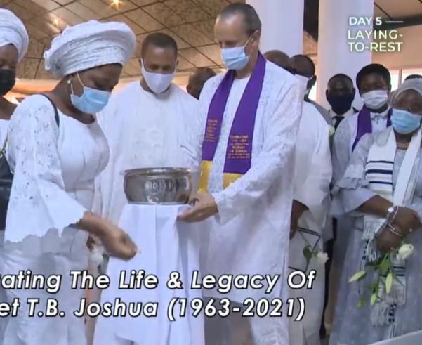Body of Late Prophet T.B Joshua laid to rest (photos/videos)