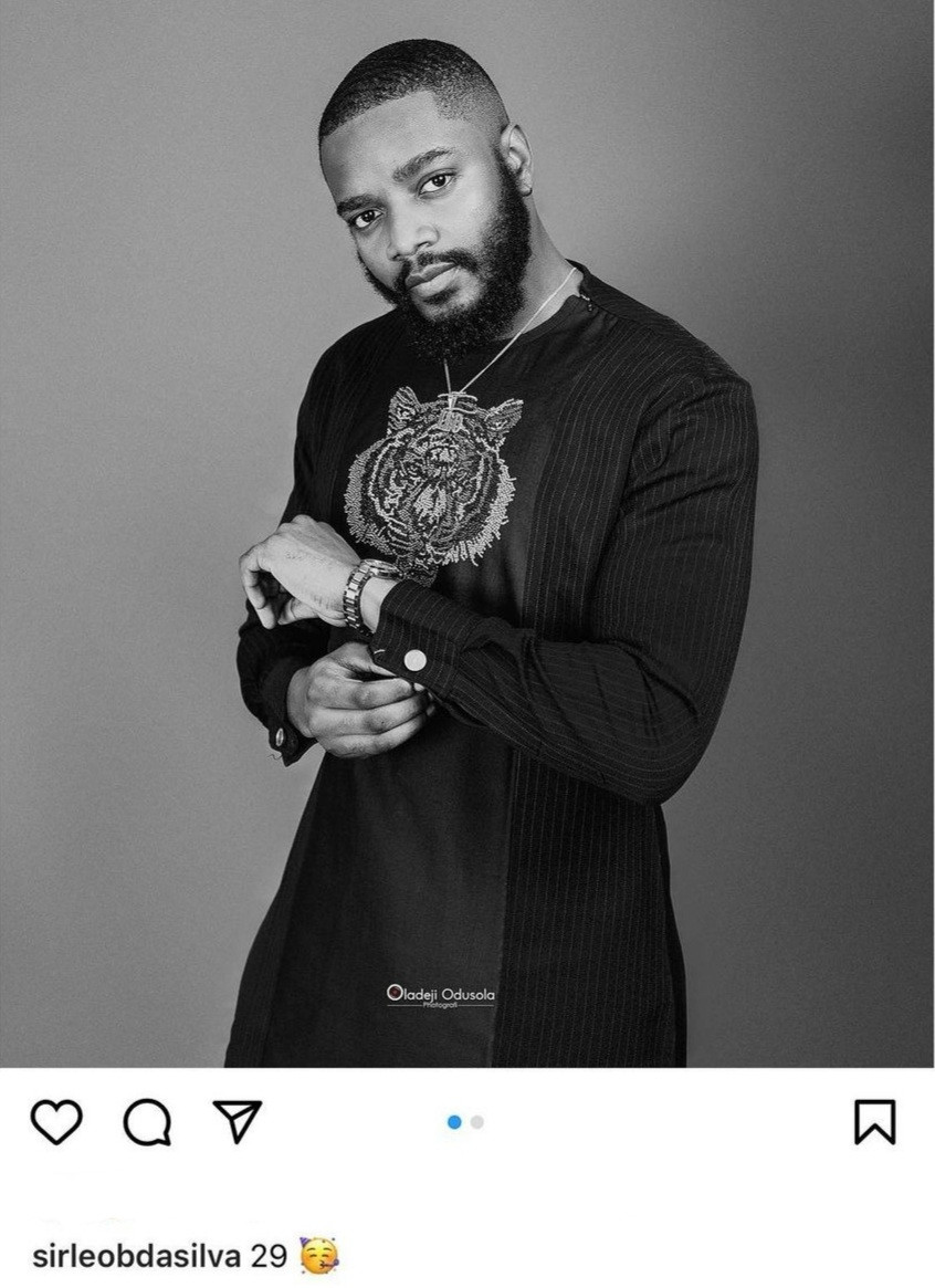 Leo DaSilva posts professional birthday photos on Instagram shortly after calling it a "nonsense tradition " on Twitter