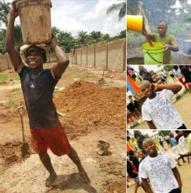 ?The suffering boy has graduated?- Man who did menial jobs to sponsor his education writes