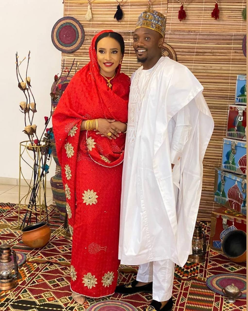 More photos of Ahmed Musa and his new wife, Maryam Jajere 