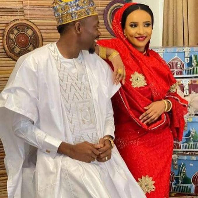 More photos of Ahmed Musa and his new wife, Maryam Jajere 