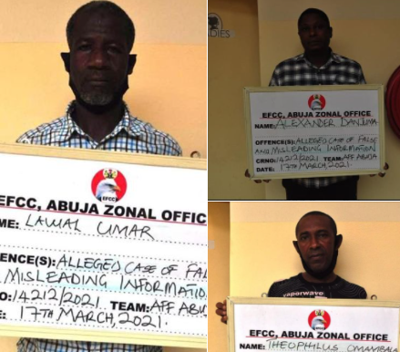 Whistle Blowers? bag three months imprisonment for false information (photos)