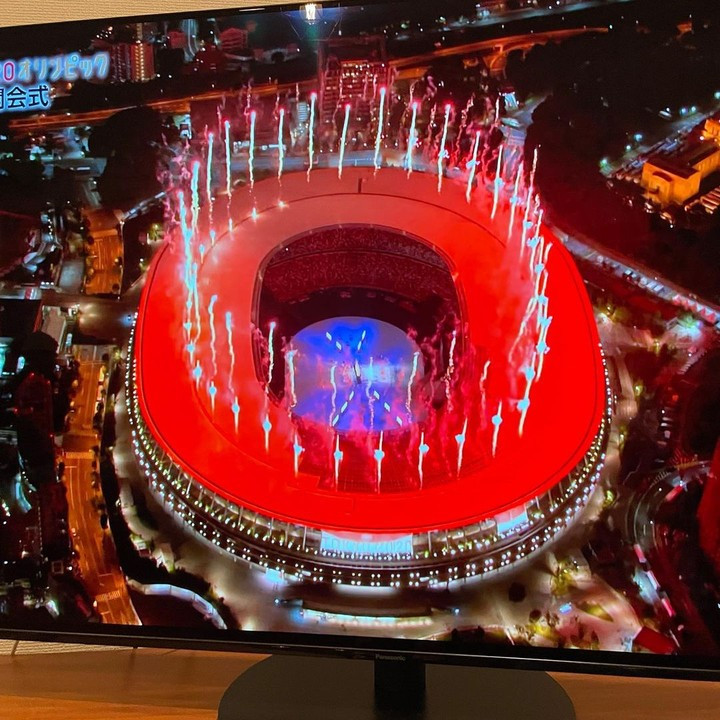 Photos from the opening ceremony of the Tokyo 2020 Olympics?