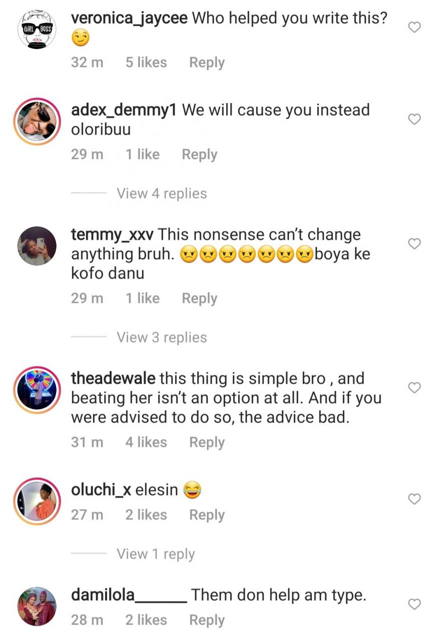 Lincon releases official statement to address crisis in his and video vixen Bolanle