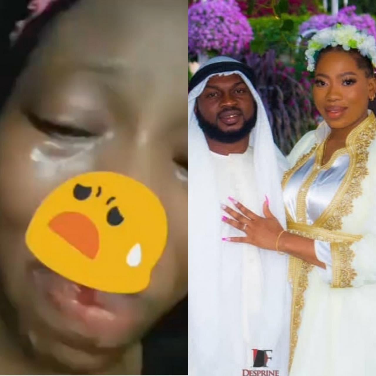 Videos of Bolanle crying with a battered face following alleged assault from her estranged husband, Lincon