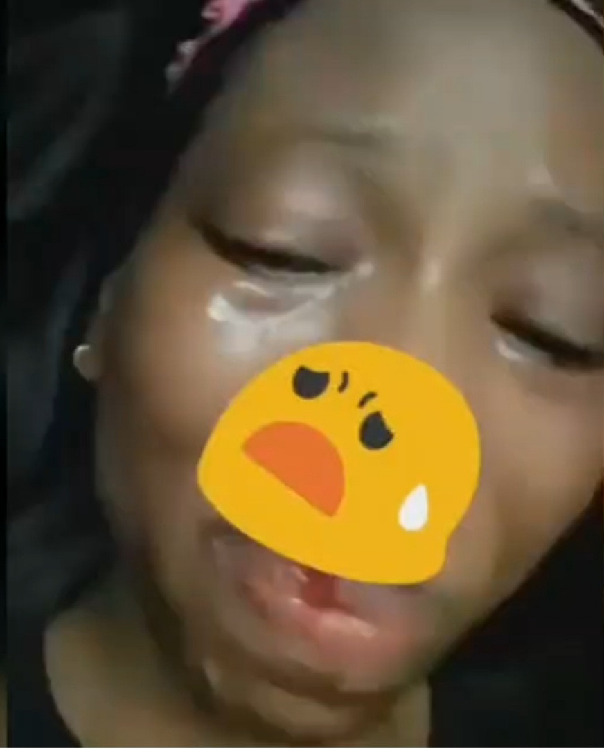Videos of Bolanle crying with a battered face following alleged assault from her estranged husband, Lincon
