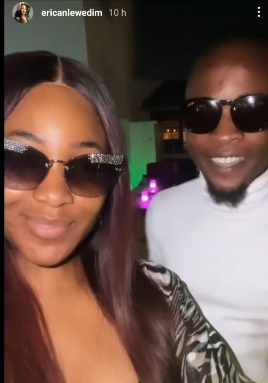 BBNaija stars, Erica and Laycon, finally make peace (video)
