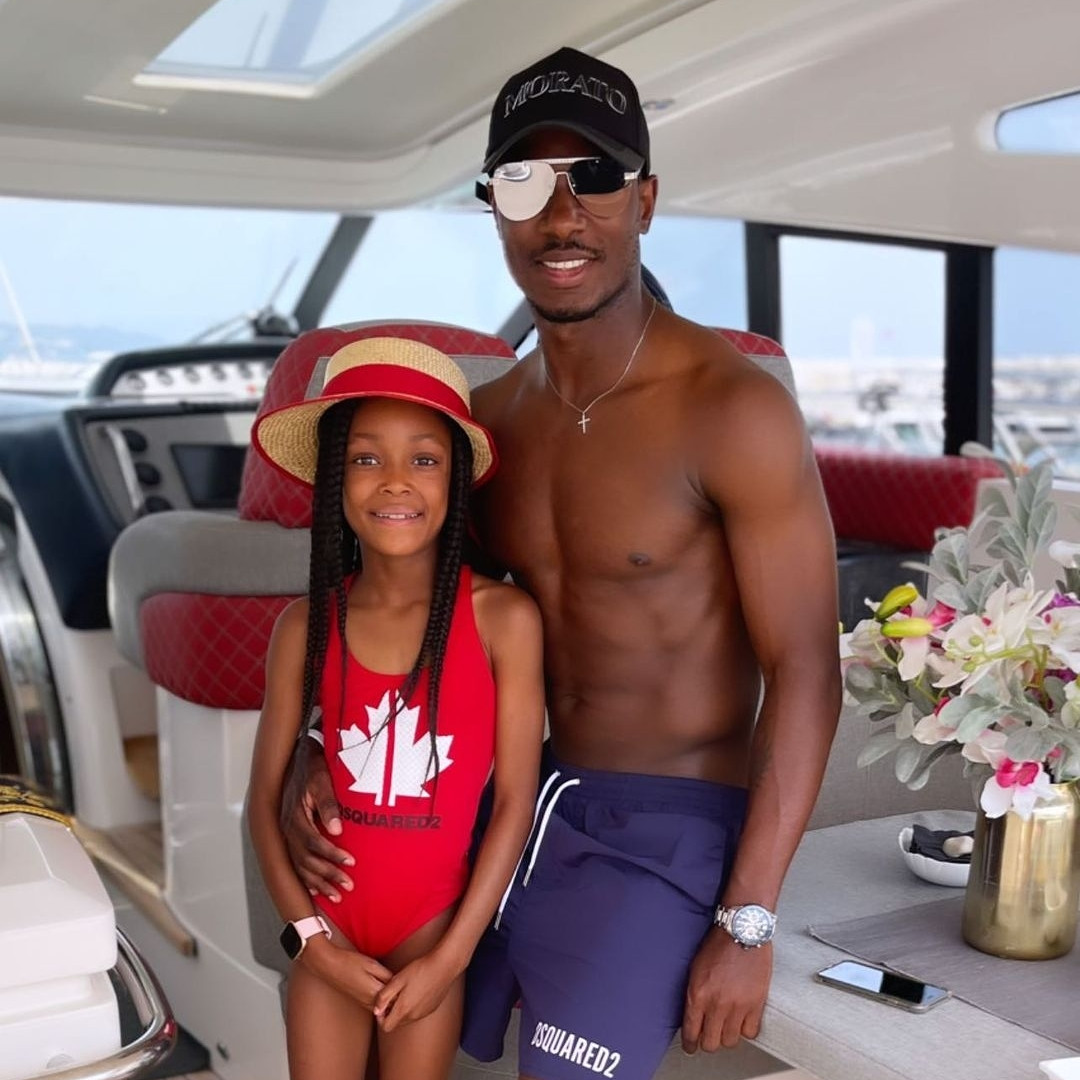 Jude Ighalo shares photos and his videos from his vacation with his kids