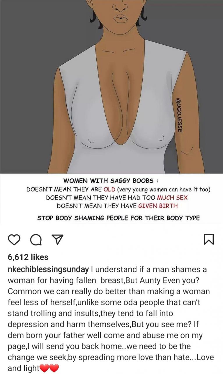 Nkechi Blessing Sunday goes braless to defend BBNaija