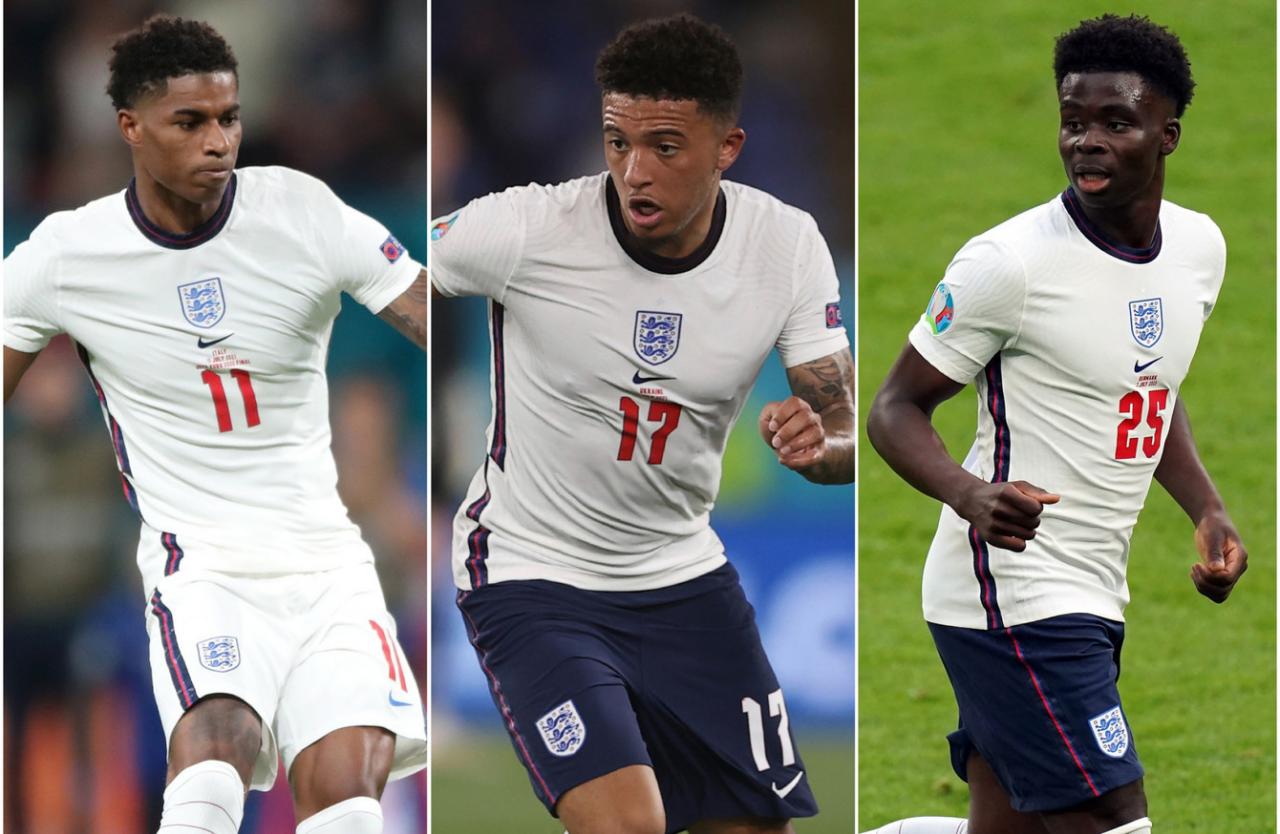 Portsmouth Football Club sack three players for racist messages about Marcus Rashford, Bukayo Saka and Jadon Sancho after Euro 2020 final