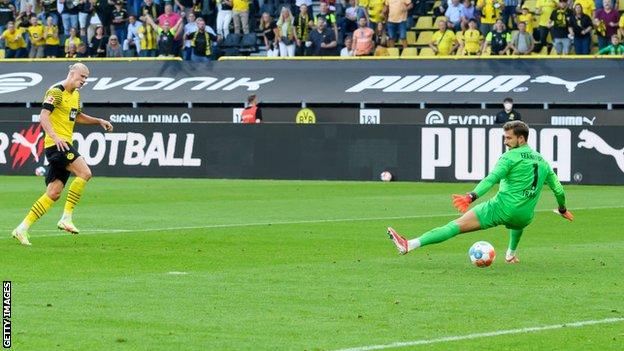Erling Braut Haaland, Borussia Dortmund, Eintracht Frankfurt