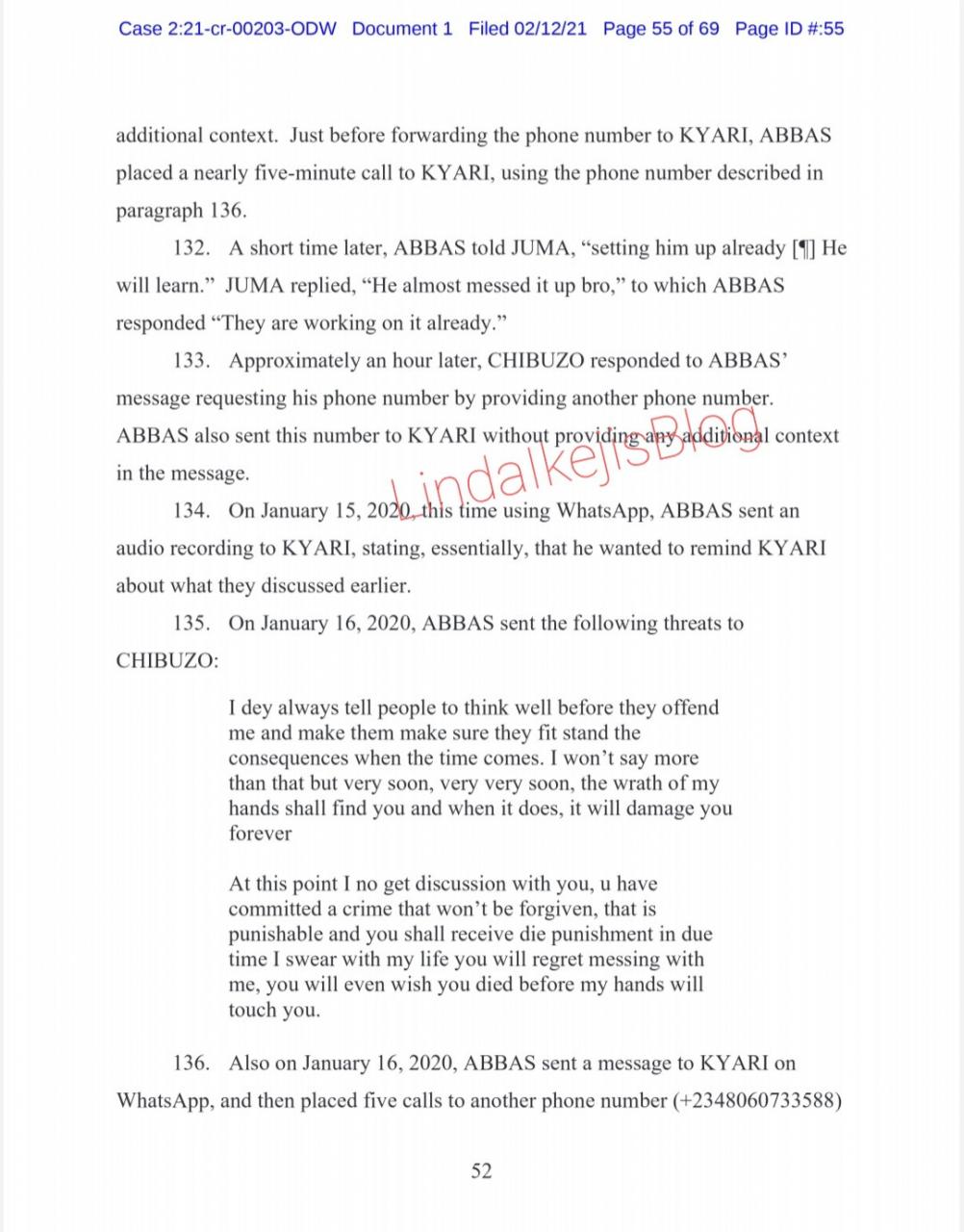 Abba Kyari collected N8m from Hushpuppi to detain co-conspirator, Chibuzo, after he threatened to expose their activities - FBI alleges