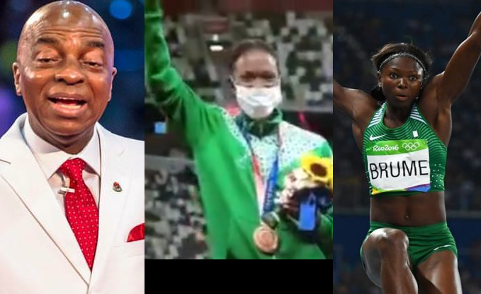 I?d wear my bronze medal on Bishop Oyedepo - Ese Brume says after winning Nigeria