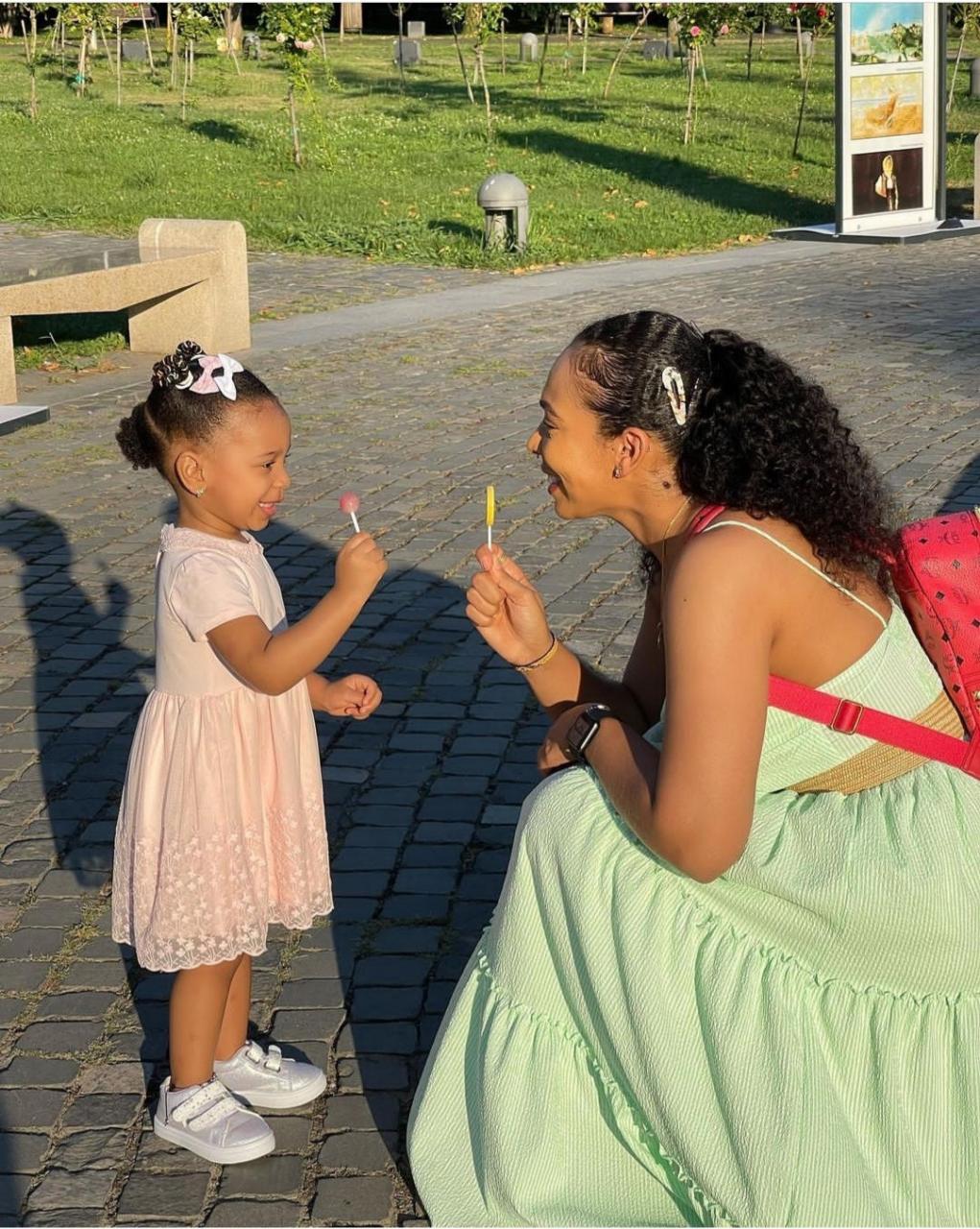 Tboss celebrates daughter,  Starr, as she turns 2