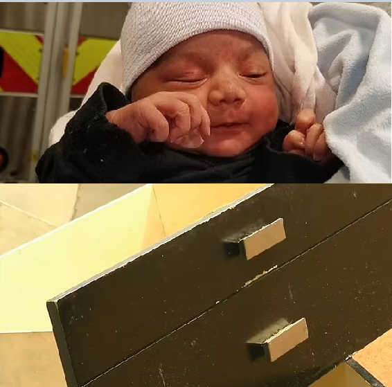 Newborn baby draped in rosary is found alive inside a drawer of an abandoned dresser in Chicago alley