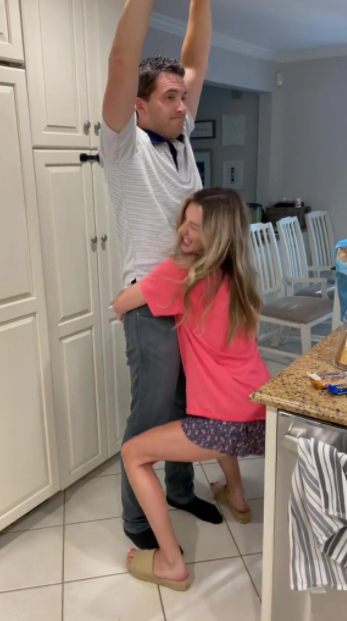 Inappropriate on not? Video of a married dad 