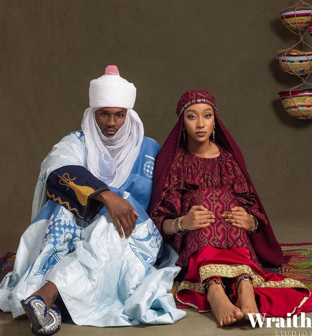 Pre-wedding photos of Princess Zahra Ado Bayero and Yusuf Buhari 