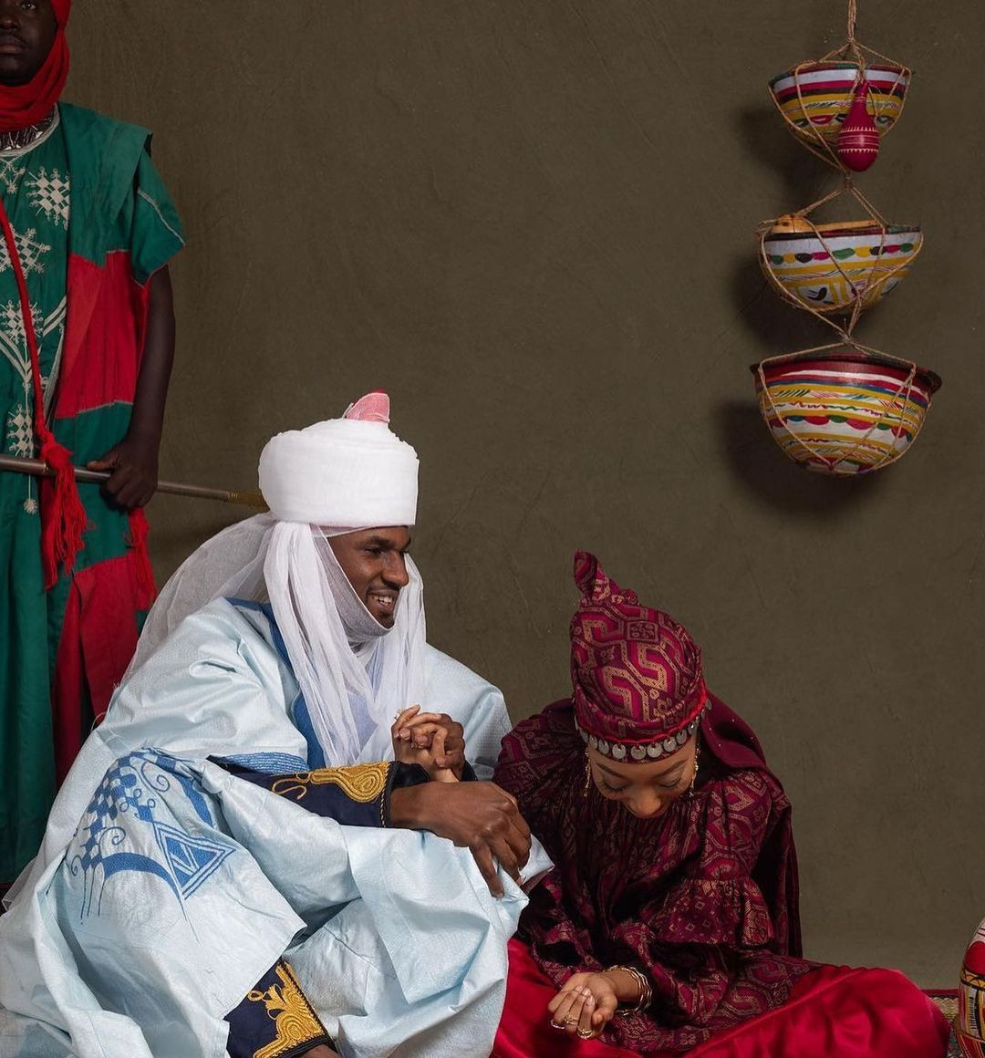 Pre-wedding photos of Princess Zahra Ado Bayero and Yusuf Buhari 