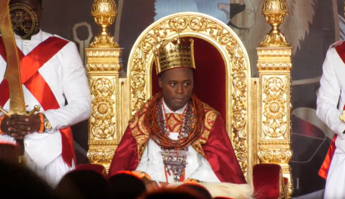 Olu Of Warri: Tshola Emiko Crowned Ogiame Atuwatse III (photos/Video)