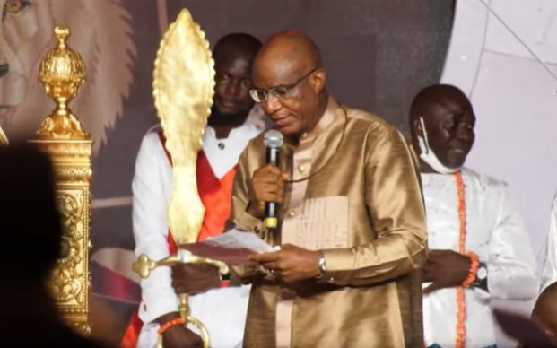 Olu Of Warri: Tshola Emiko Crowned Ogiame Atuwatse III (photos/Video)