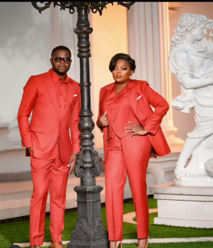 Funke Akindele-Bello and hubby JJC Skillz celebrate 5th wedding anniversary with lovely photos