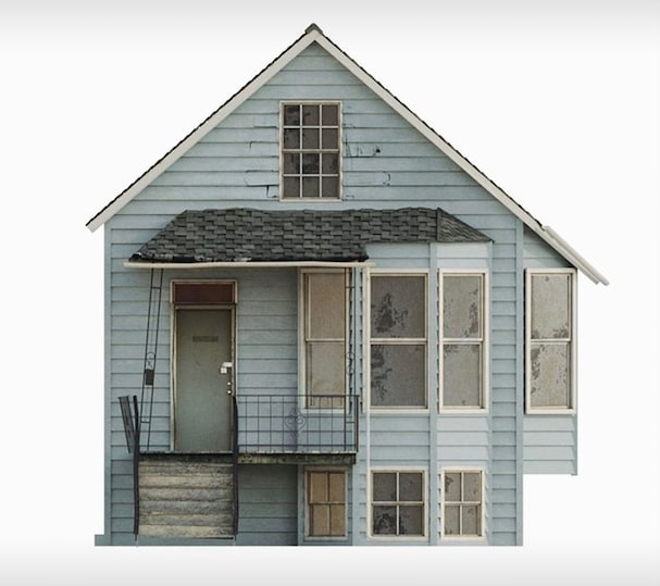 Kanye West recreating his childhood home inside stadium for Donda listening party (photos)