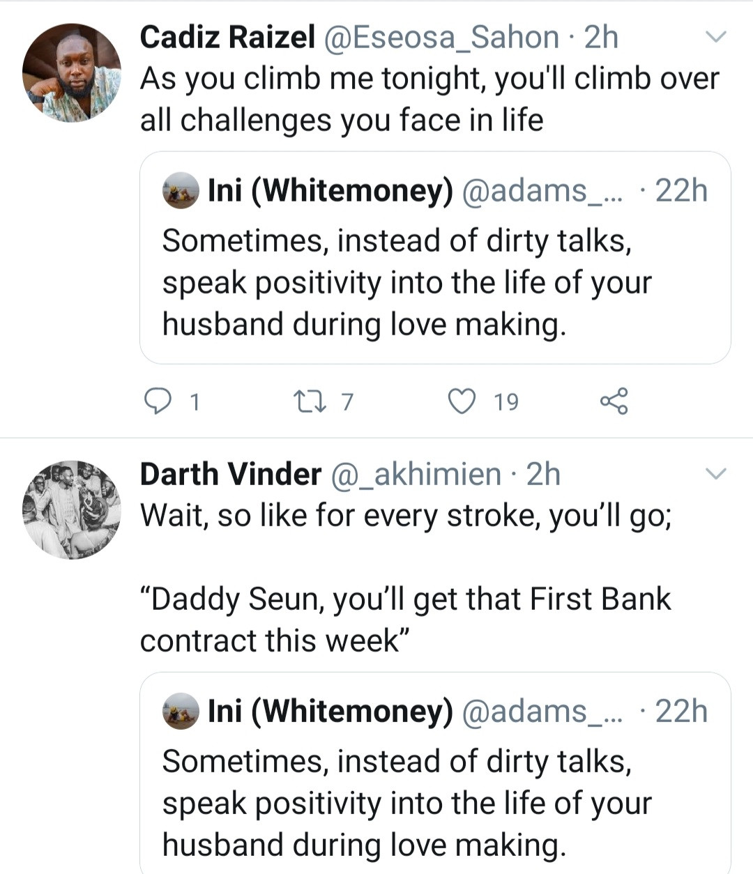 Hilarious reactions as Twitter user says 