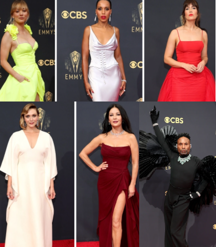 Celebs stuns on the Emmys 2021 red carpet (photos)