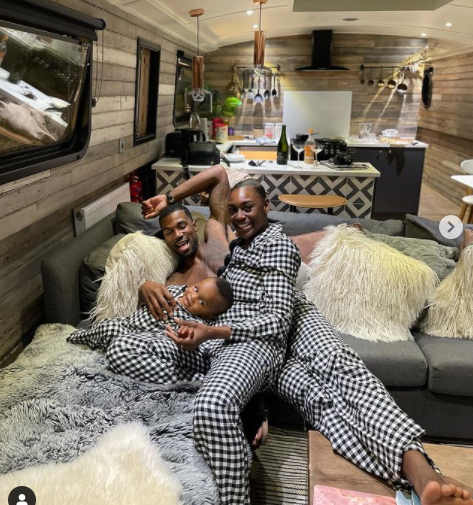 Go home if you have this - BBNaija Mike Edwards tells men as he shares a photo of his family