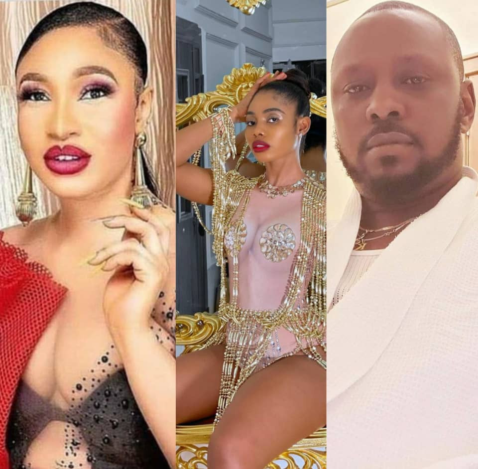 Prince kpokpogri has so much of your sex tapes in his possession - Tonto Dikeh alerts dancer, Janemena, as she responds to N10 billion lawsuit filed against her by her ex