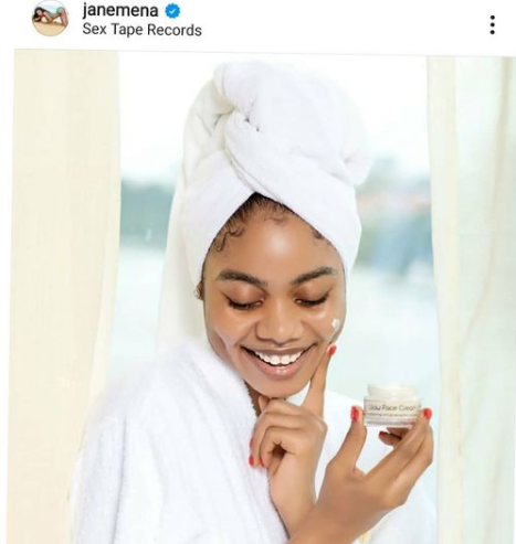 Dancer, Janemena, shares new post with 