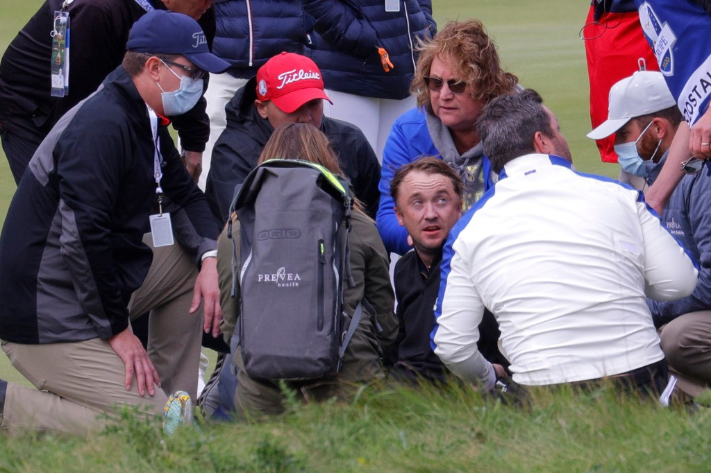 ?Harry Potter? star Tom Felton collapses during celebrity golf tournament