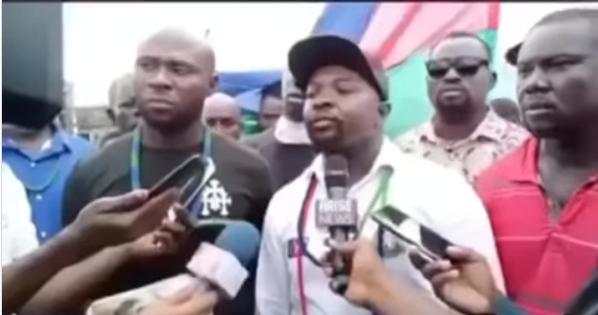President of Epie-Atissa Youth Council, Comrade Inatimi Timothy draws laughter online with the way he spelt his name during an interview (video)