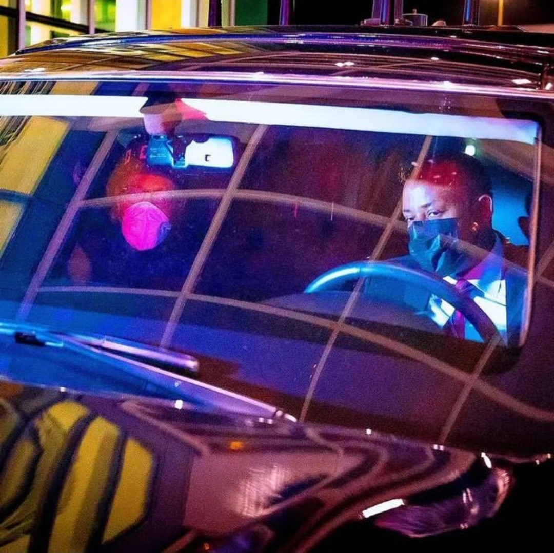 Ethiopian Prime Minister, Abiy Ahmed Ali pictured driving President Muhammadu Buhari after he arrived Addis Ababa