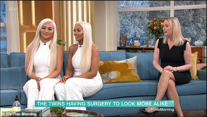 Twin sisters, 25, who have spent ?140,000 on surgery to look identical, reveal they also want to have matching designer vag*nas