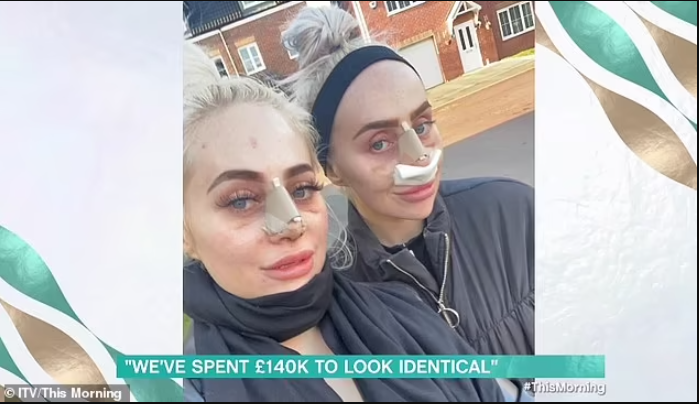 Twin sisters, 25, who have spent ?140,000 on surgery to look identical, reveal they also want to have matching designer vag*nas