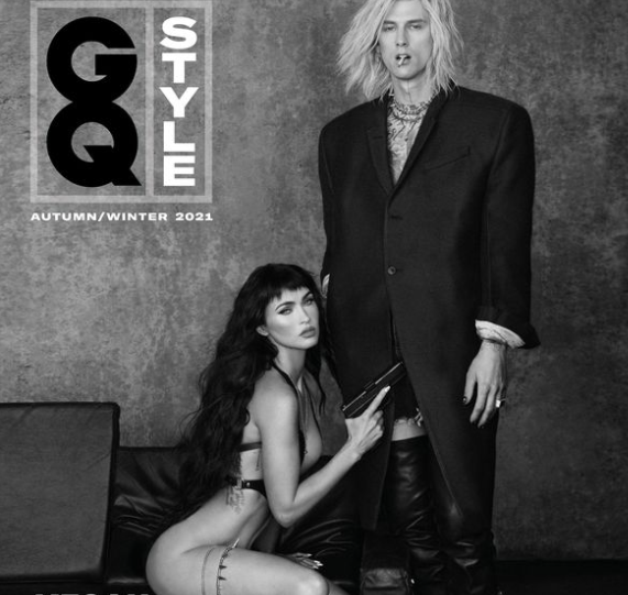 Megan Fox poses without pants in intimate shoot with Machine Gun Kelly (photos)