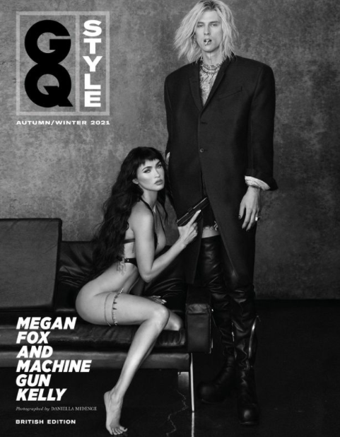 Megan Fox poses without pants in intimate shoot with Machine Gun Kelly (photos)