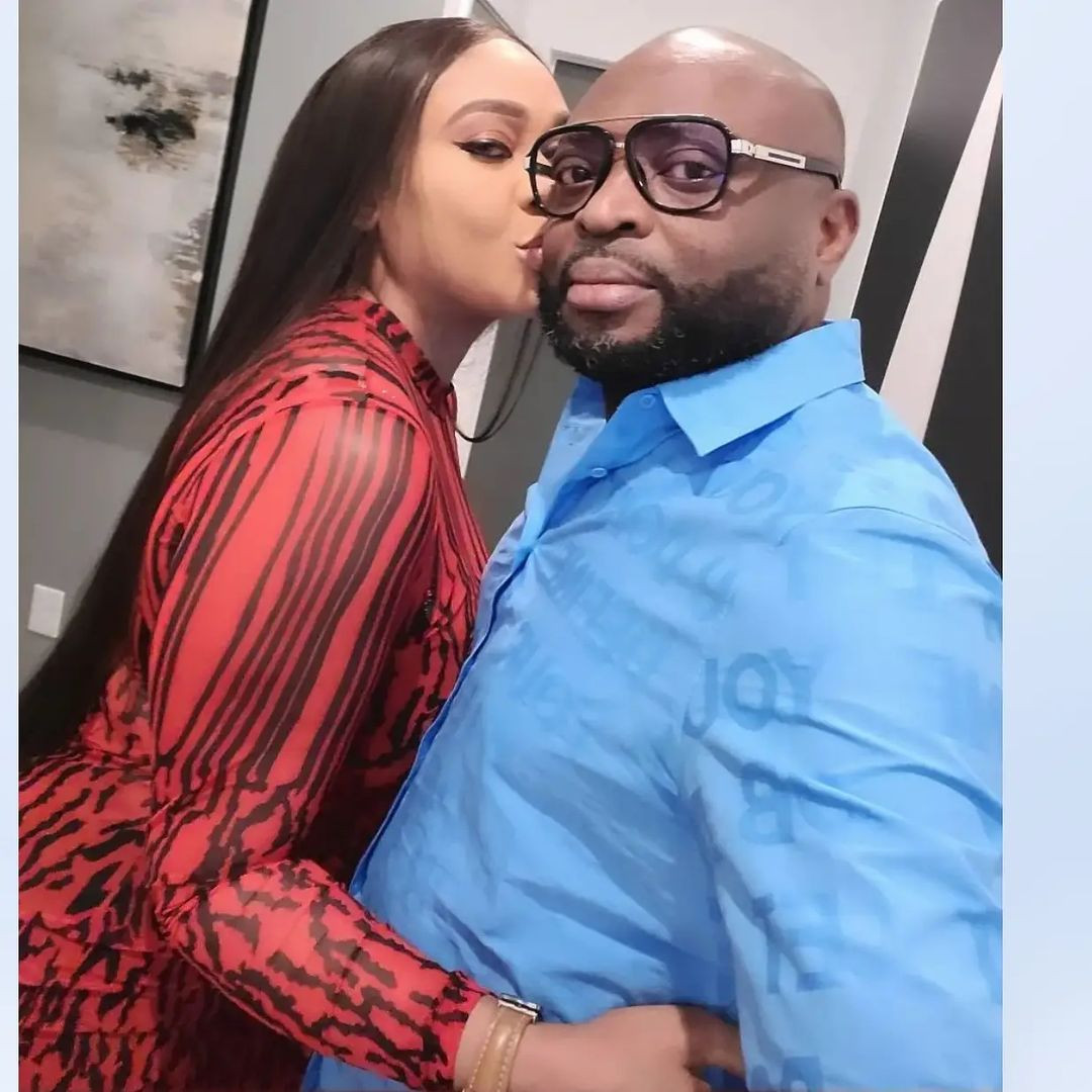 Interior designer, Ehi Ogbebor, shares loved up photos with new man, Dennis Osifo
