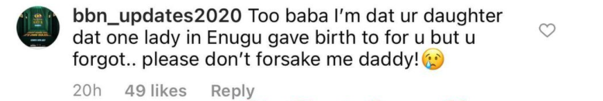 Lol! Between Tuface and a lady claiming to be his daughter 