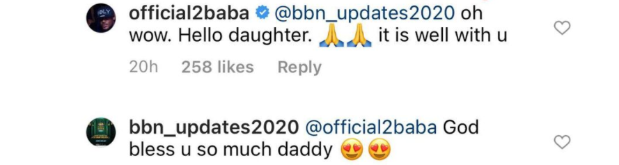 Lol! Between Tuface and a lady claiming to be his daughter 