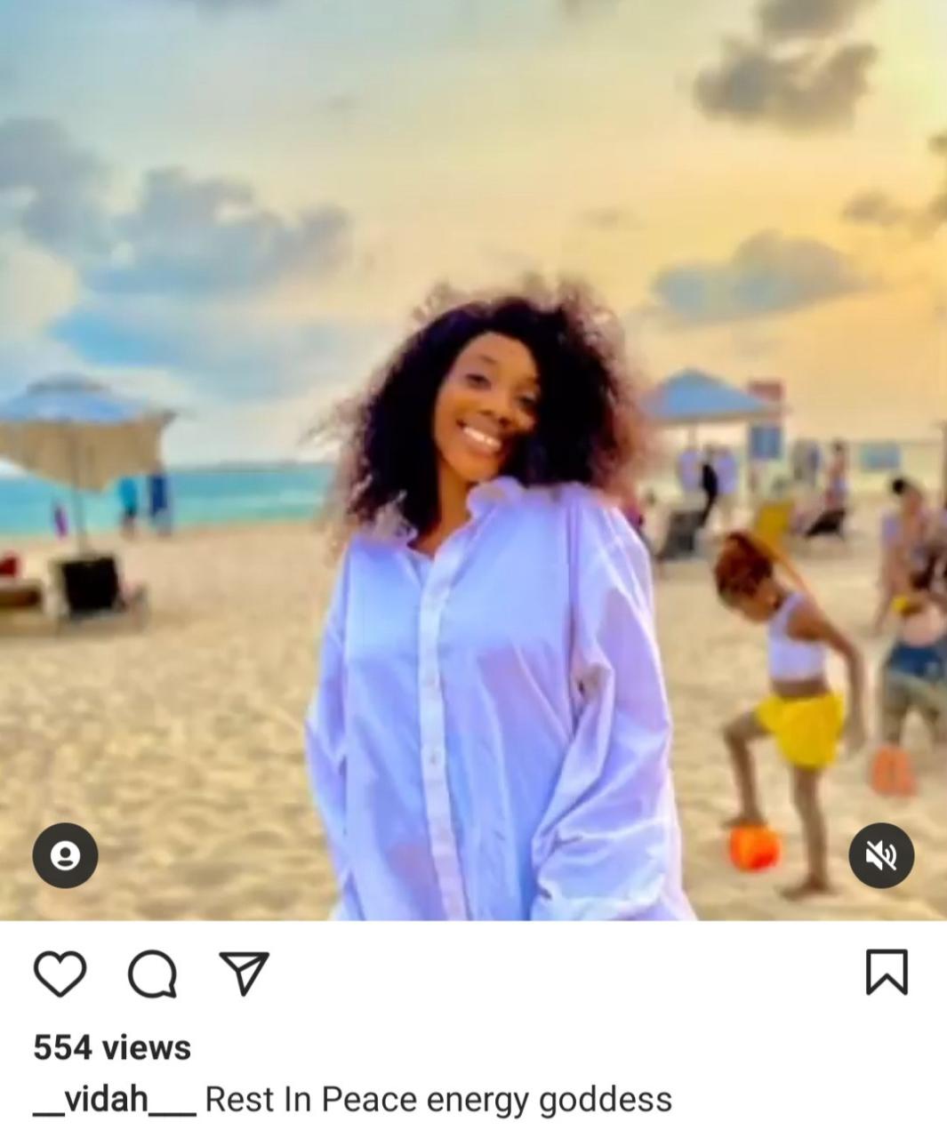 Nigerians mourn as fast-rising compere, MC Eve dies in a car crash in Lagos
