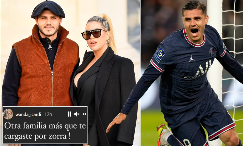Wanda Nara ?splits from husband Mauro Icardi? after accusing the PSG striker of cheating