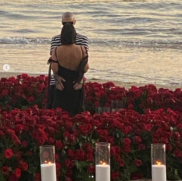 Kourtney Kardashian and Travis Baker are engaged (photos/video)