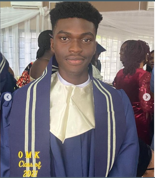 Actor Kanayo.O. Kanayo celebrates his son as he graduates from college